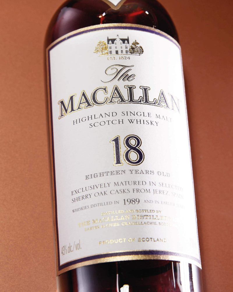 The Macallan Sherry Oak 18 Years 1989